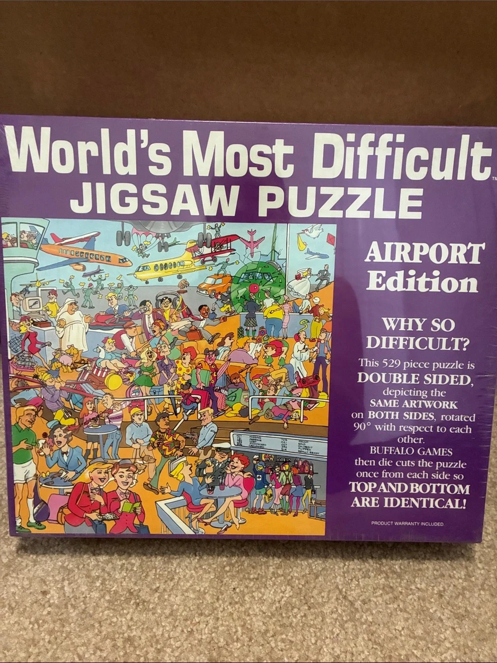 World’s Most Difficult Puzzle- Airport Edition Jigsaw Puzzle